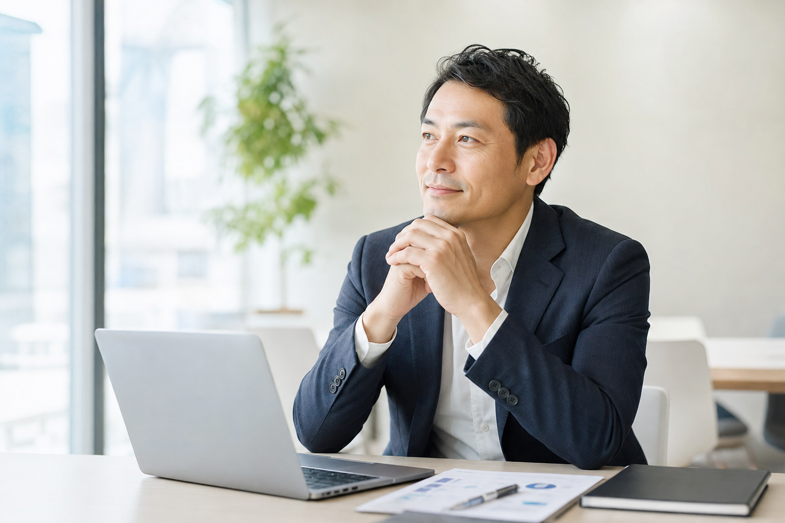 AI導入を検討する経営者