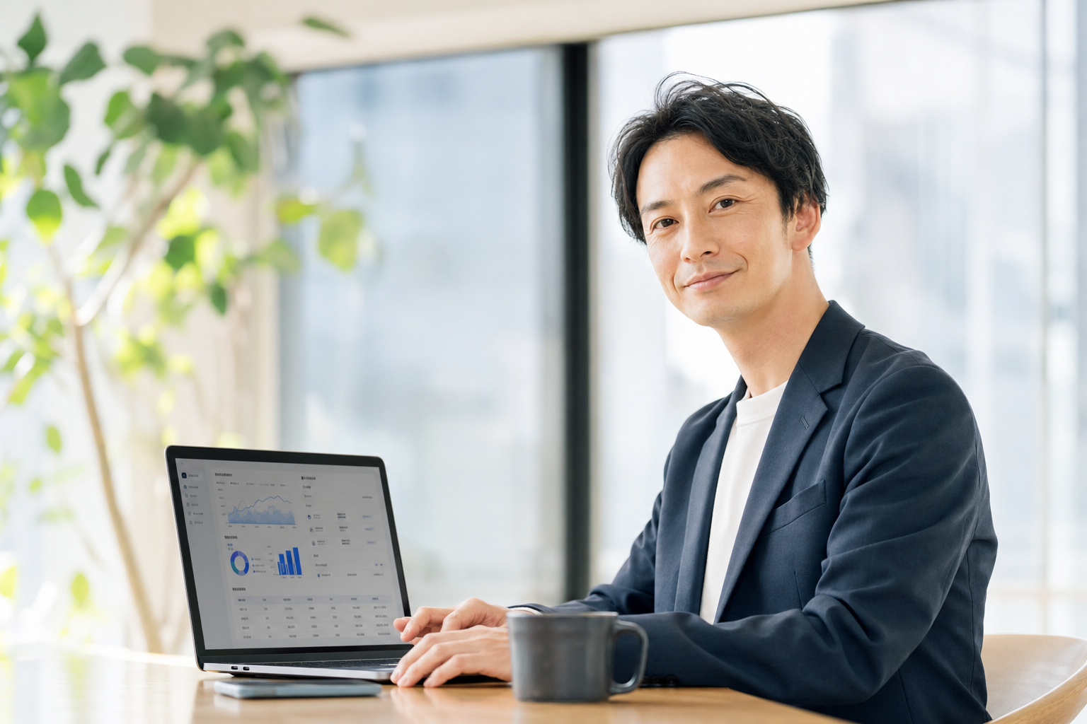 中小企業向けシステム開発・業務システム開発を相談する経営者